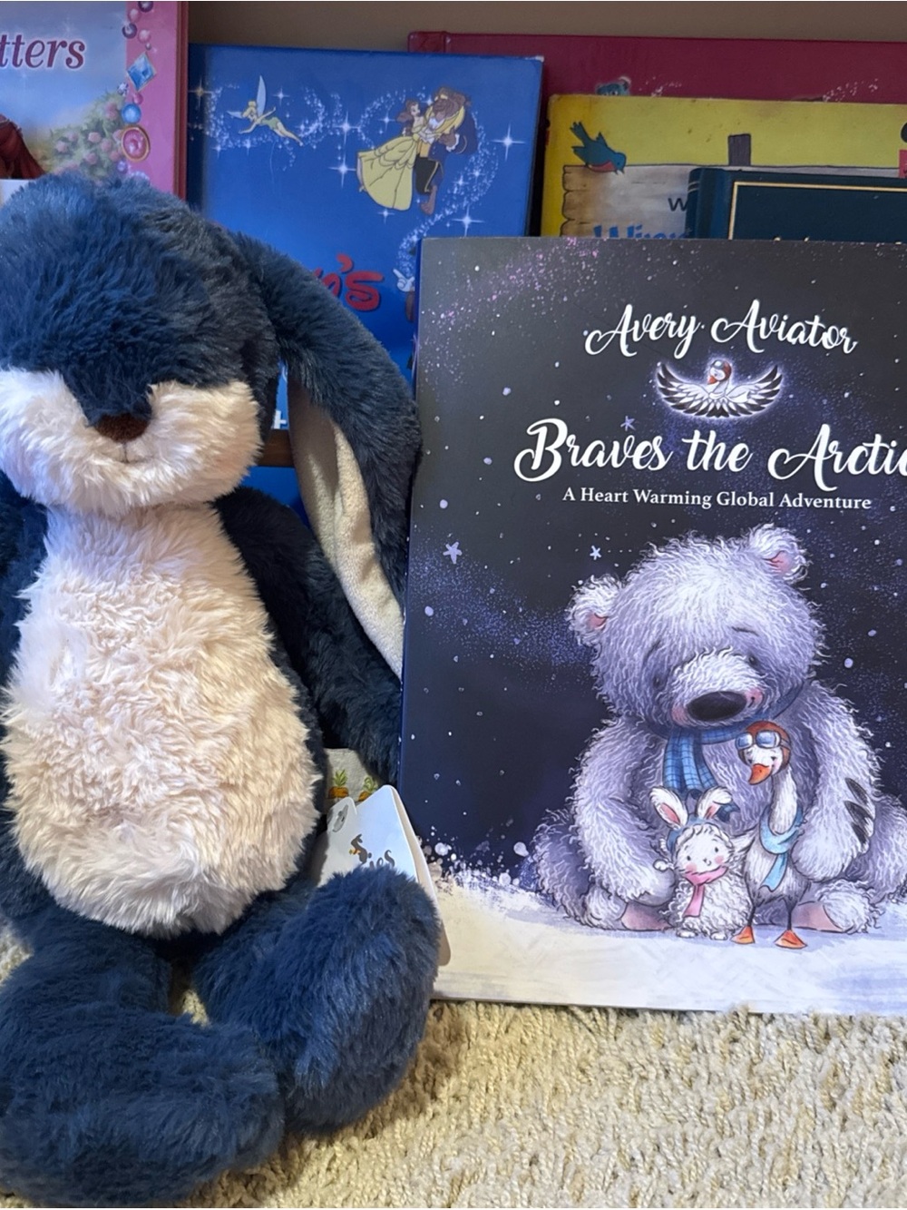 Avery Aviator Braves the Artic, new Bunnies by the Bay Book
